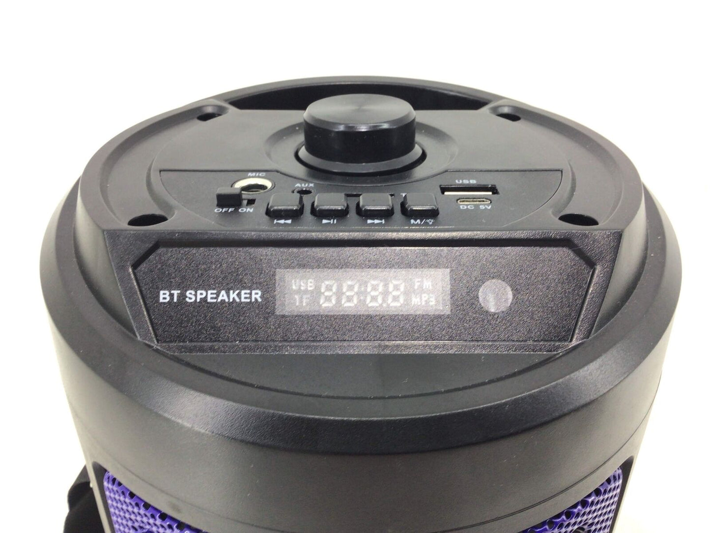 Altavoz Bluetooth con Micrófono – Sonido Claro y Portátil para Llevar tu Música a Todas Partes