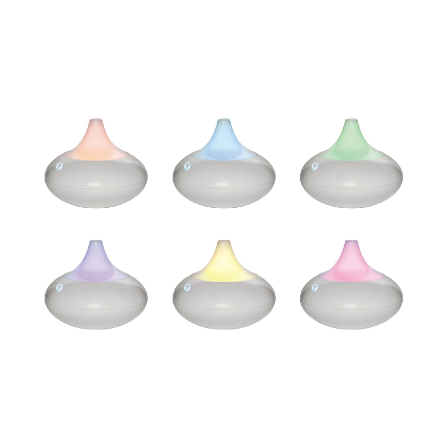 Humidificador Multicolor LED con Difusor de Aromas
