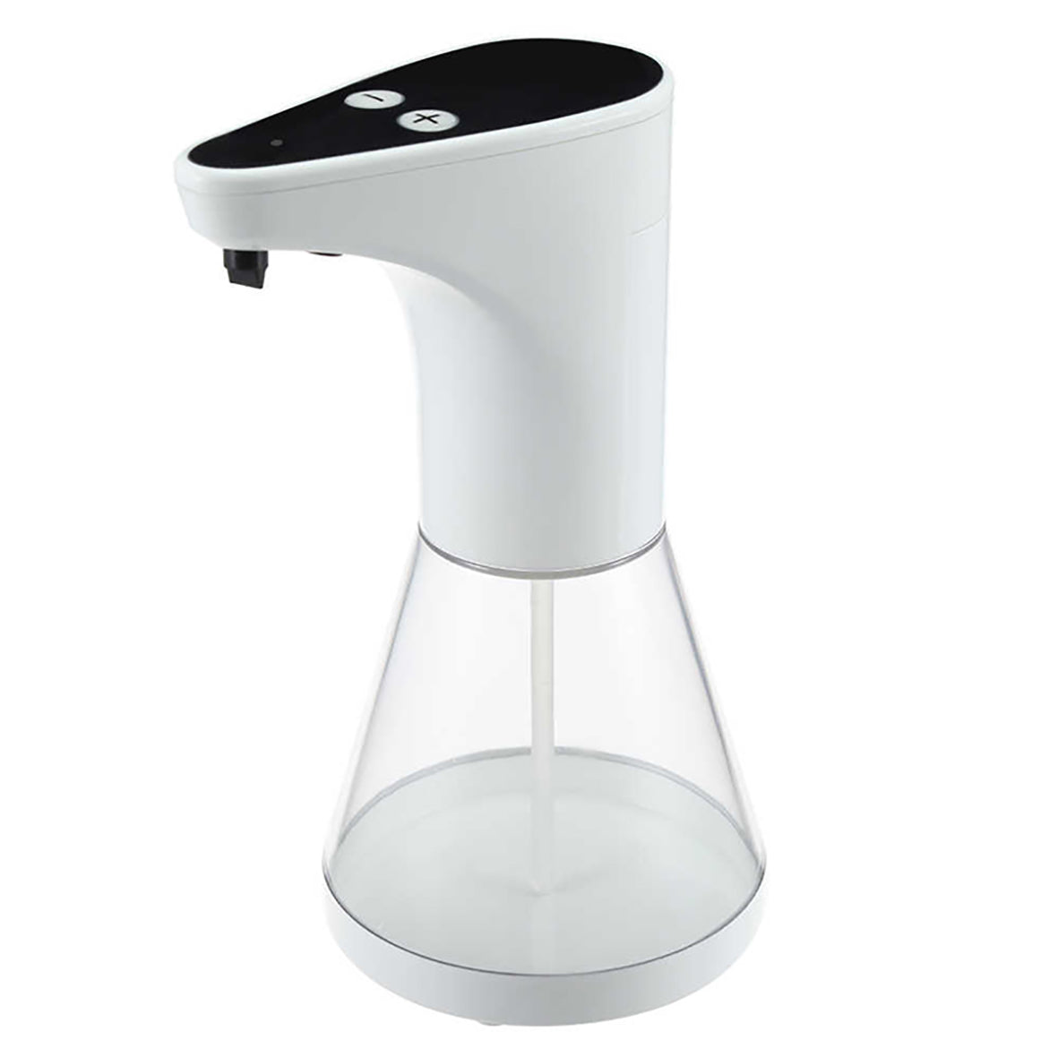 Dispensador automático de gel y jabón de 480ml, incorpora un sensor que detecta tu mano, proporcionará una dosis suficiente de jabón