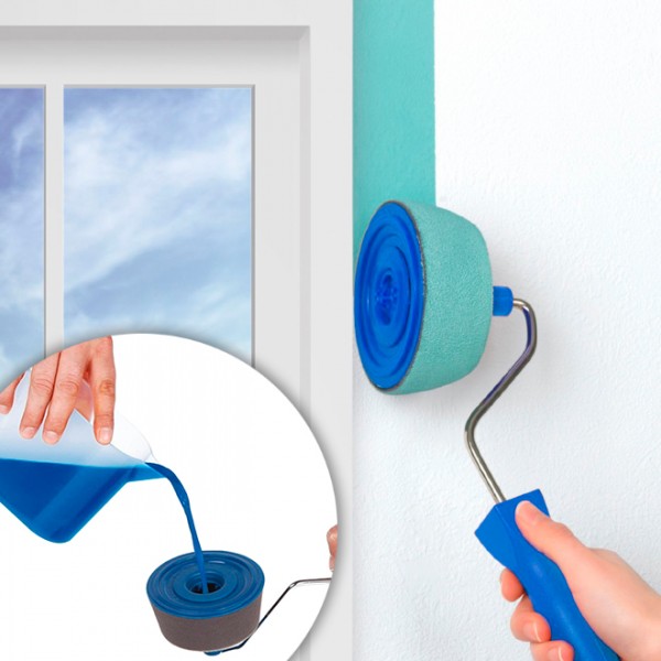 Rodillo de Pintura Recargable – Set Completo para un Acabado Profesional sin Derrames