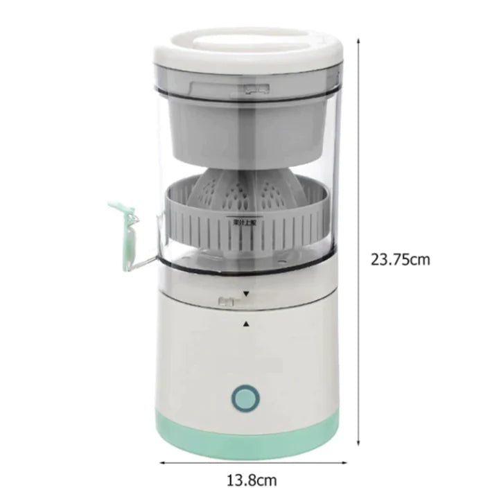 Exprimidor automático de Frutas, Zumos Rápidos y sin esfuerzo
