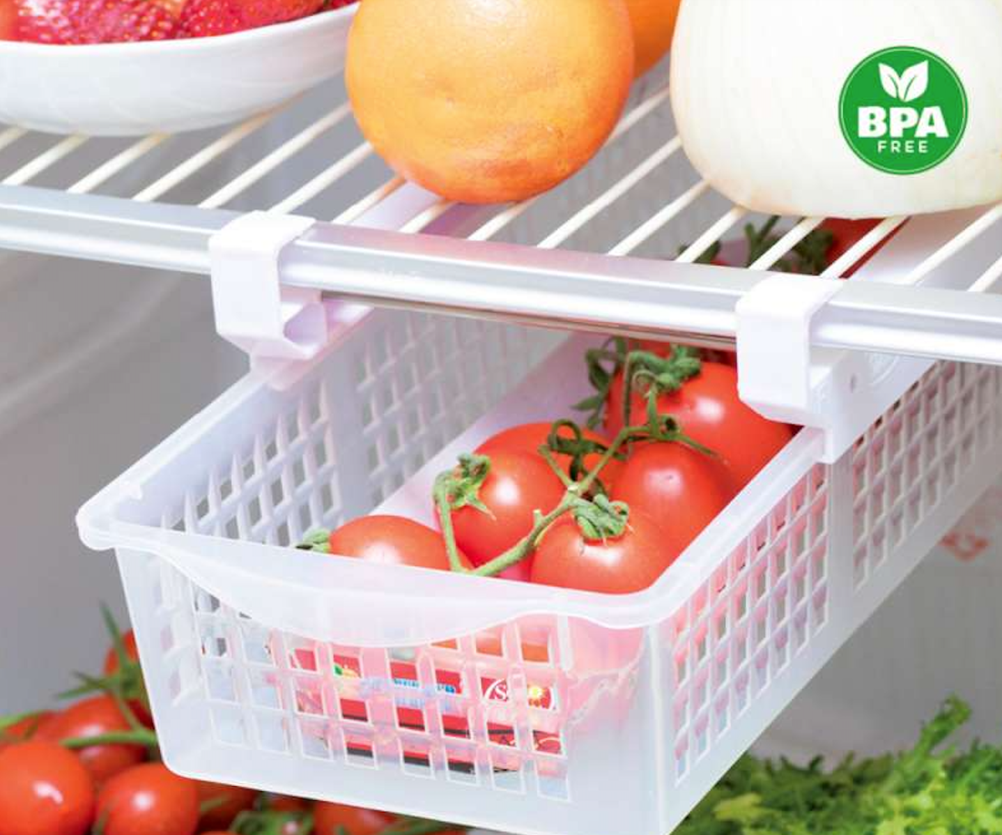 Cajón Multiusos Extensible – Canasta Retráctil sin Herramientas (37‑60 cm)