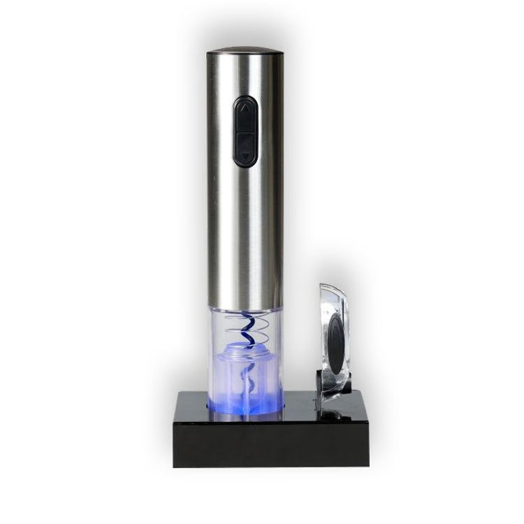 Sacacorchos Electrónico Automático Silvano – Recargable con Luz y Corta‑precinto