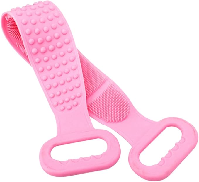 Cinta de Goma Exfoliante Para la Ducha  Morada. Surtido de colores