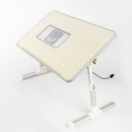 Mesa Soporte Plegable Portátil Multifuncional con Altura Ajustable y USB