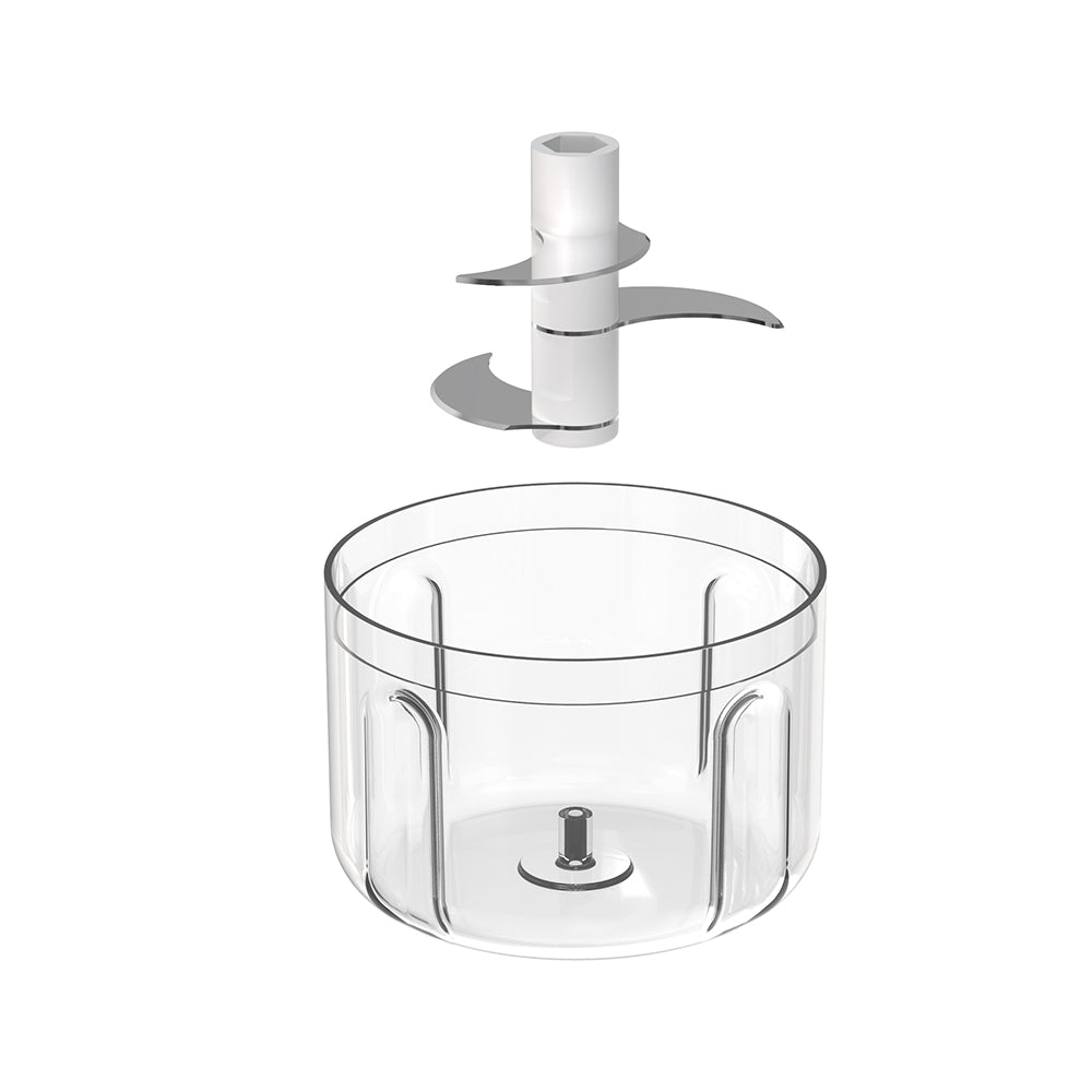 Picadora Recargable USB BN3528 – 300 ml, Batería 1300 mAh, Cristal