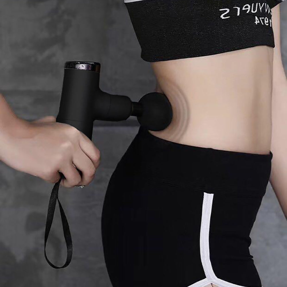 Mini Pistola de Masaje Profesional Recargable Compacta, Potente y Silenciosa