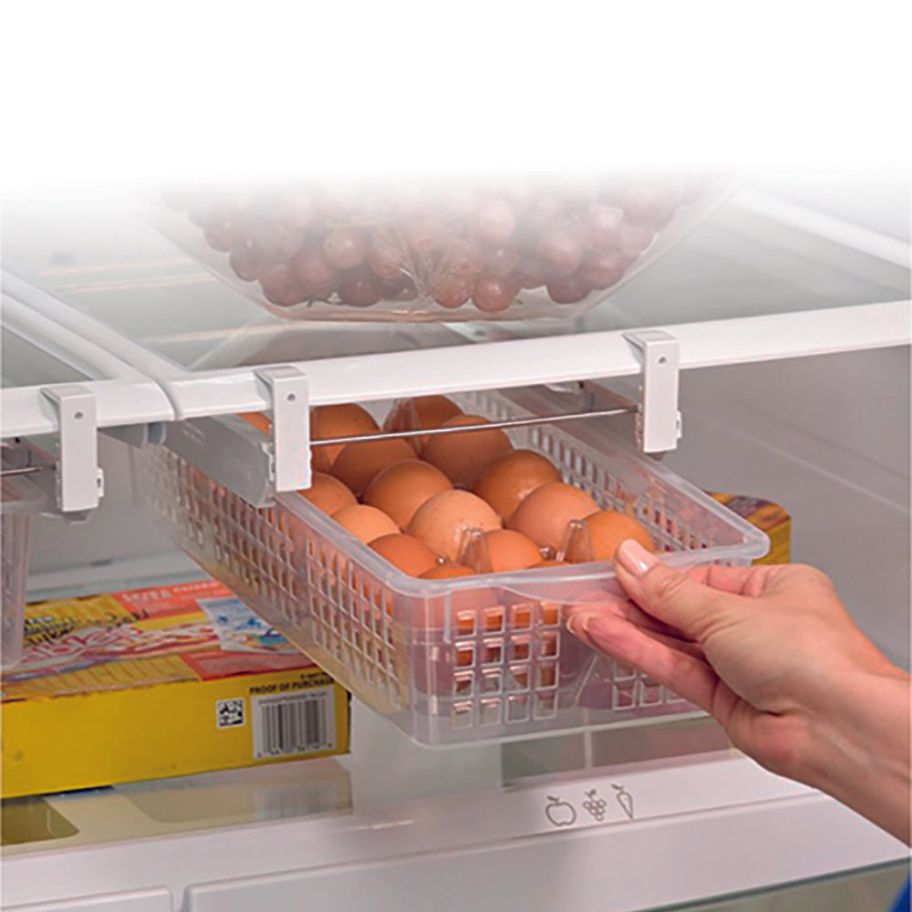 Cajón organizador de nevera extraíble