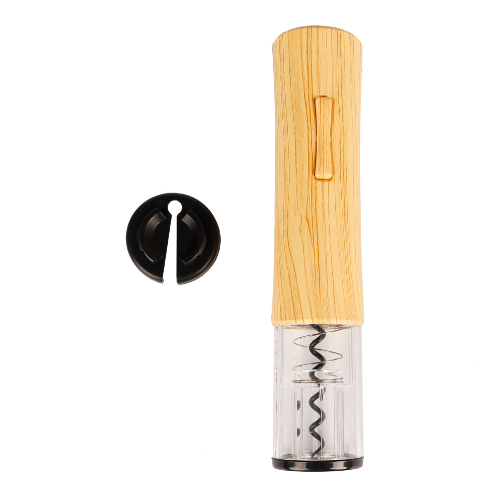 Sacacorchos eléctrico con luz LED y cortacápsulas Elegante y práctico