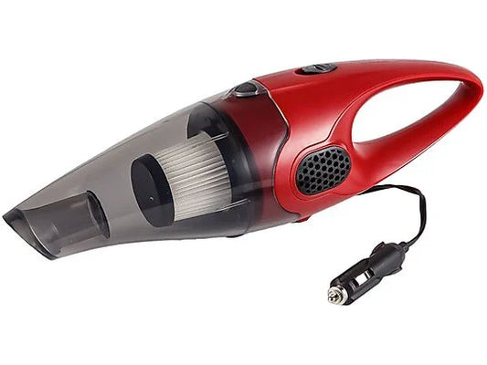 Aspirador de coche con toma de 12V potencia 60W Rojo - SILVANO