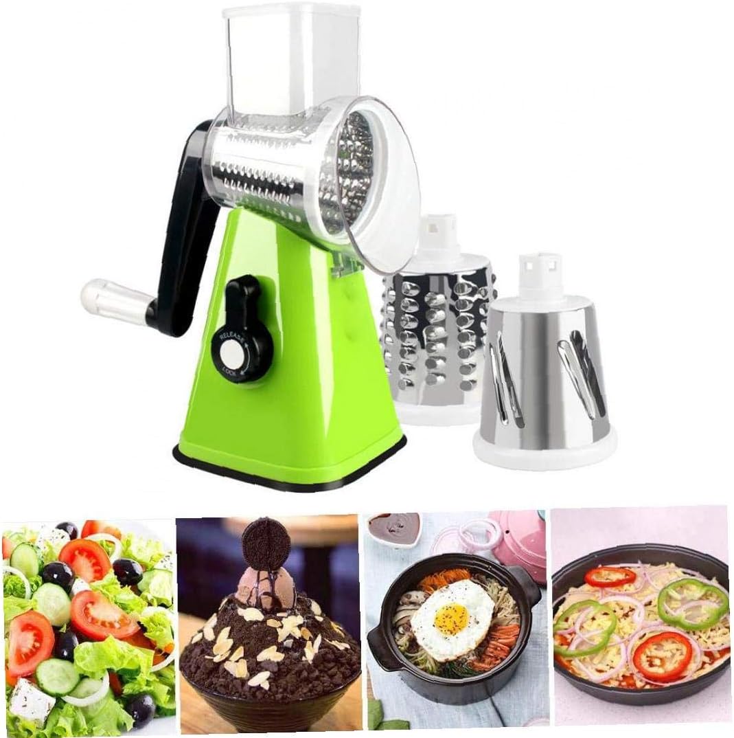 Rallador Rotativo Multifunción – Práctico, seguro y ultra eficiente