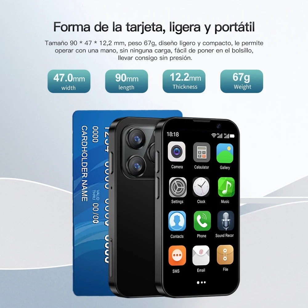 Móvil XS18 Pro Mini Teléfono Inteligente