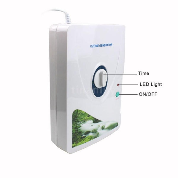 Purificador de Aire y Agua GL-3189 – Generador de Ozono para Hogar y Oficina