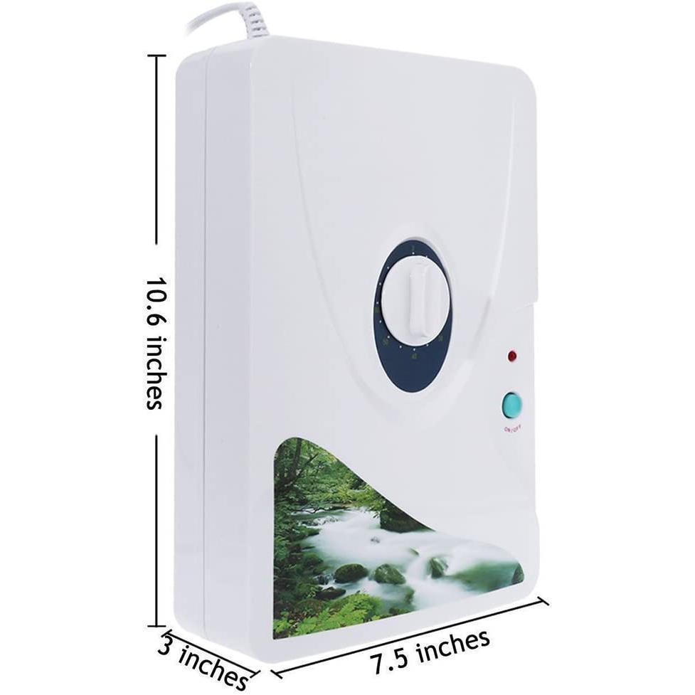 Purificador de Aire y Agua GL-3189 – Generador de Ozono para Hogar y Oficina