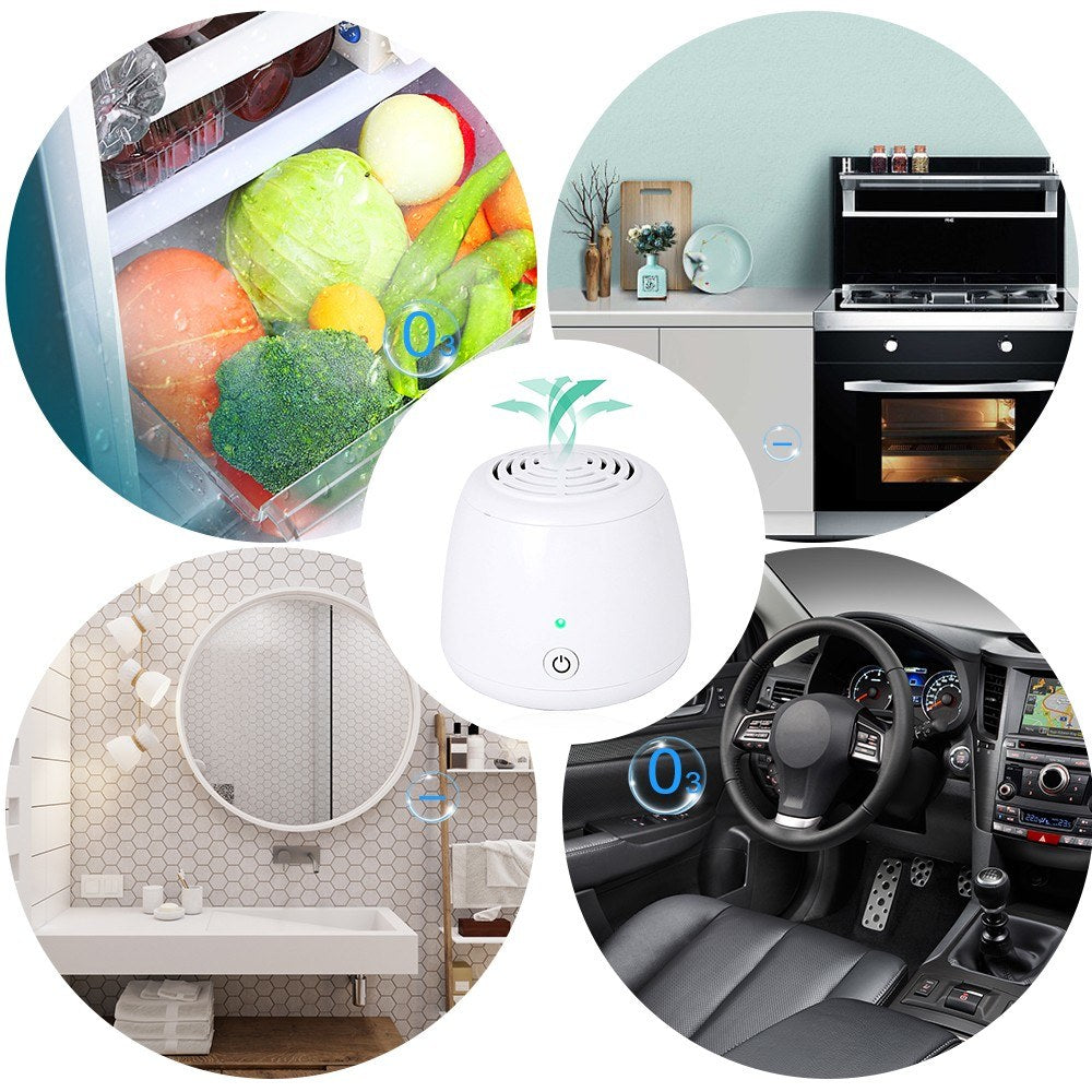Purificador de Aire y Generador de Ozono Portátil GL-136 – Aire Fresco y Saludable en Cualquier Lugar