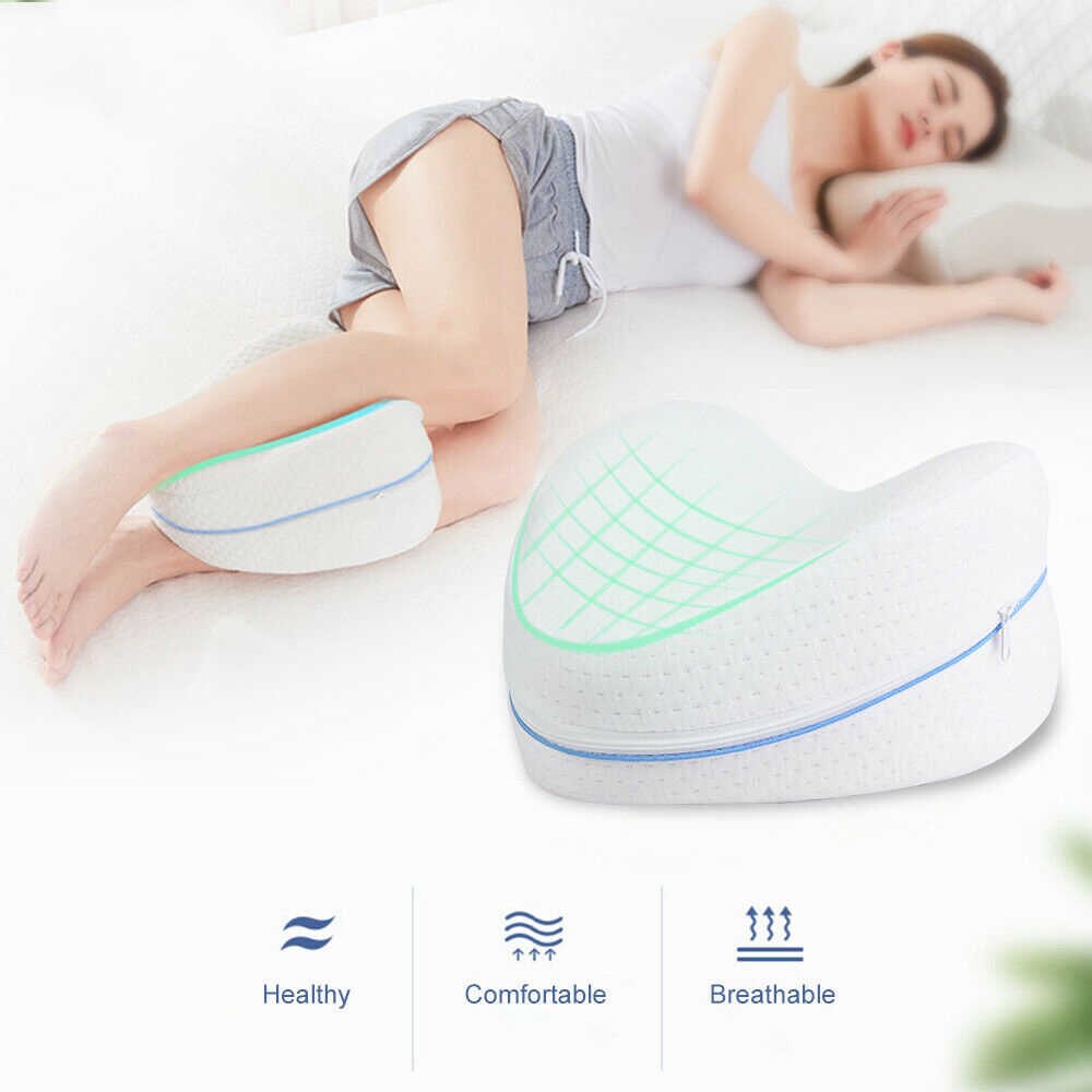 Almohada para Rodillas y Piernas – Descanso Ergonómico y Alivio de Dolores