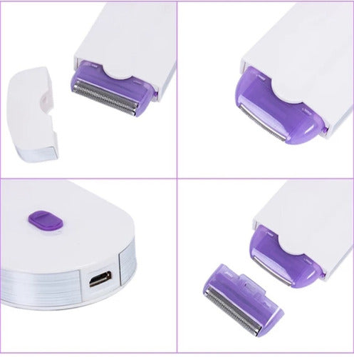 Depiladora Inalámbrica Recargable USB – Suave, Eficaz y Sin Dolor