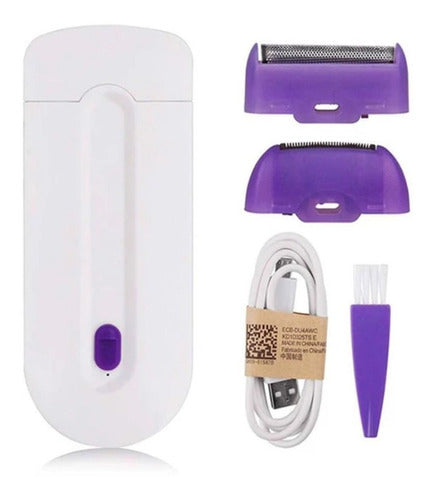 Depiladora Inalámbrica Recargable USB – Suave, Eficaz y Sin Dolor
